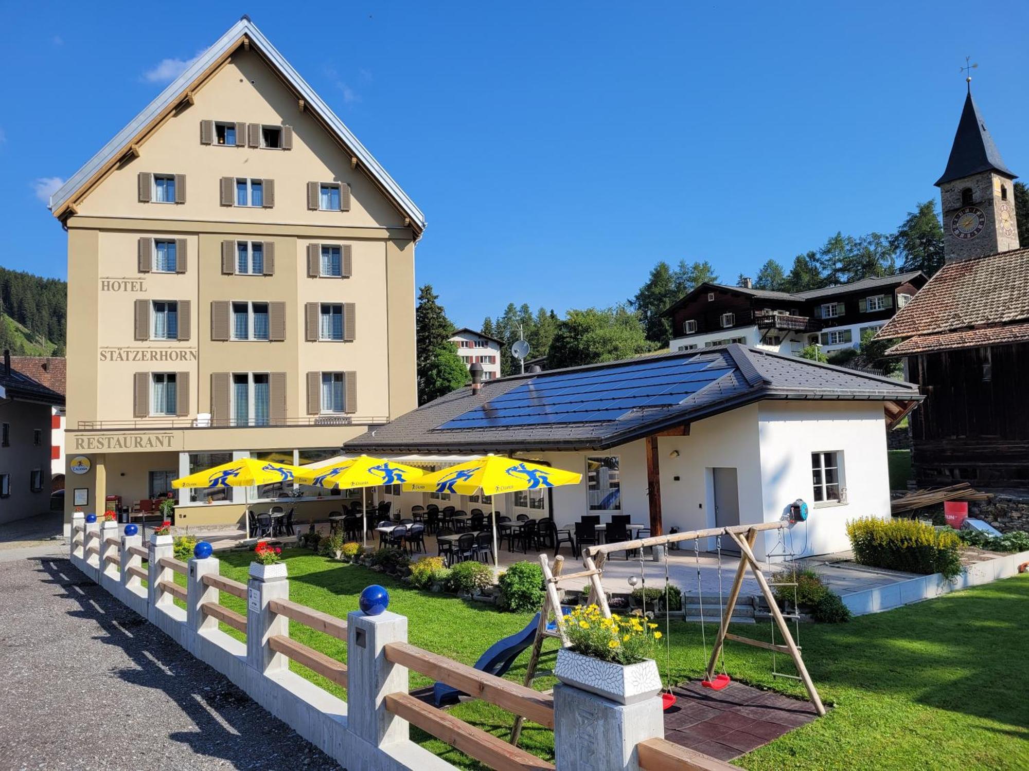 Hotel Staetzerhorn Parpan Exterior photo
